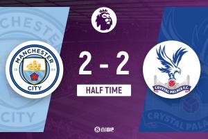 英雄联盟战队分析-半场-曼城暂2-2水晶宫 德布劳内任意球破门马尔穆什建功&amp;失单刀