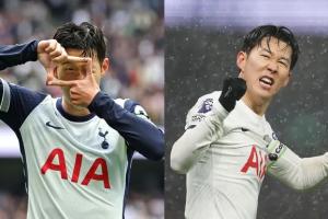 已是传奇孙兴慜征战英超10年，斩获127球排历史射手榜第16名